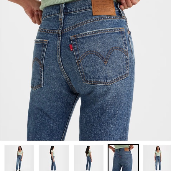 LEVI’S Wedgie Size 25 - Picture 2 of 7